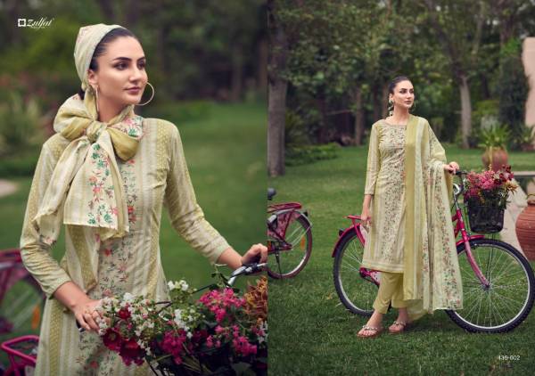 Zulfat Inara Ready Made Cotton Printed Daily Wear Designer Dress Collection